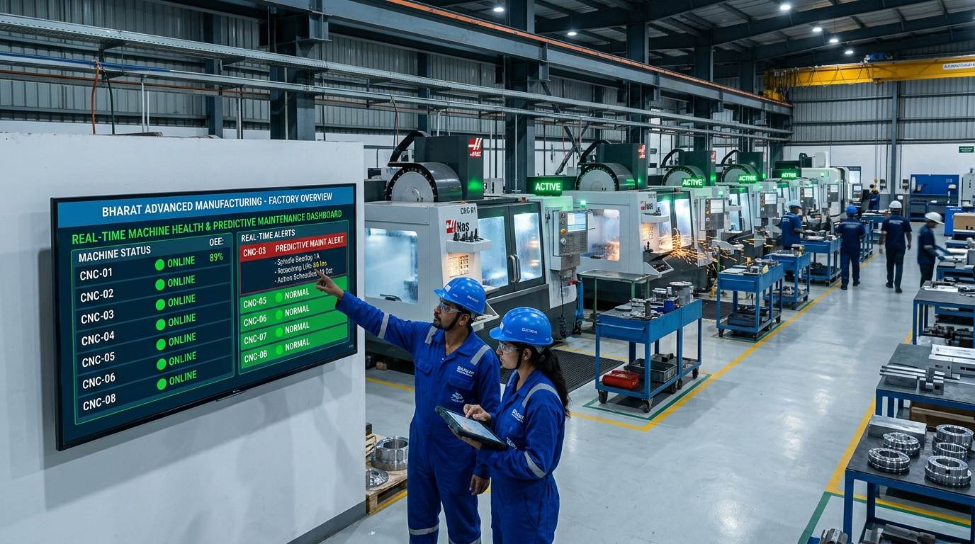 Zero Downtime in 47 Days: How a Delhi Manufacturer Stopped Guessing About Equipment Failure